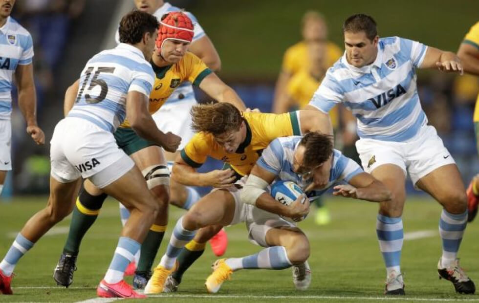 Los Pumas empataron 15 a 15 ante Australia en el Tres Naciones
