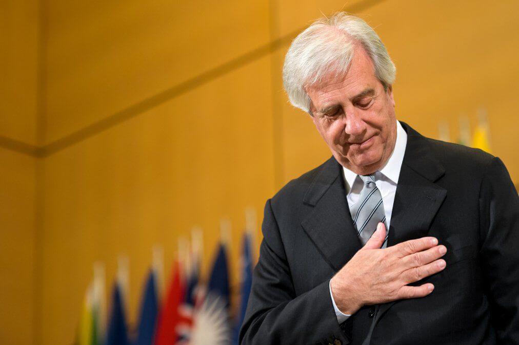 En Argentina, ministros y dirigentes de todos los partidos despidieron a Tabaré Vázquez