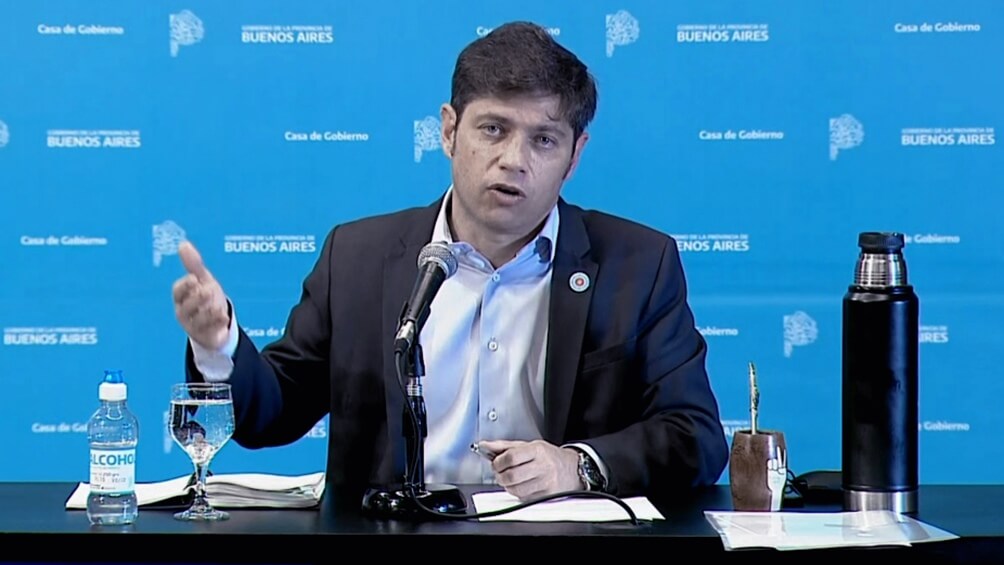 Kicillof anunció que el proceso de vacunación en territorio bonaerense llevará seis meses como mínimo