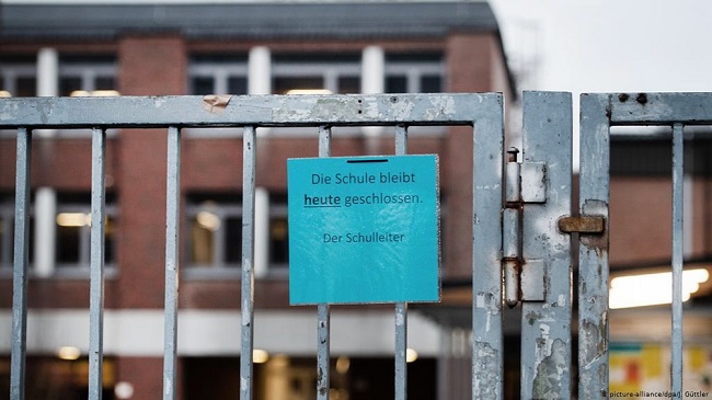 Coronavirus: Alemania cerrará escuelas y comercios no esenciales