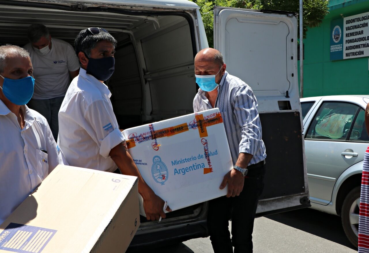 Llegaron a Ensenada las primeras vacunas contra el Covid-19
