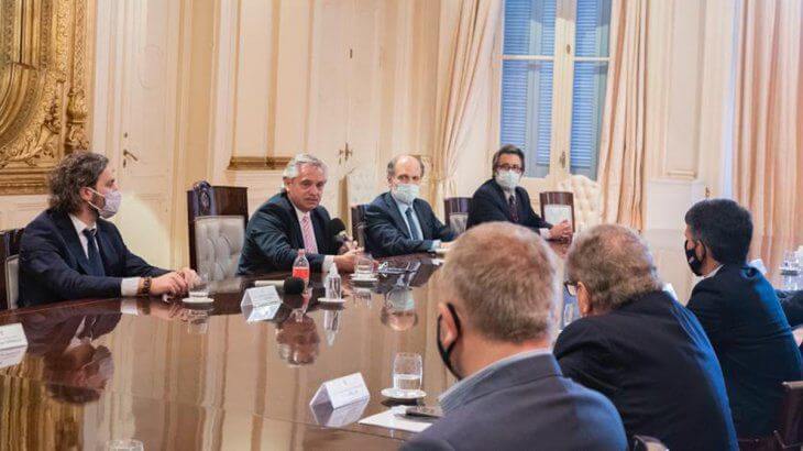 Alberto Fernández se reunió con los bancos que le presentaron la plataforma digital MODO