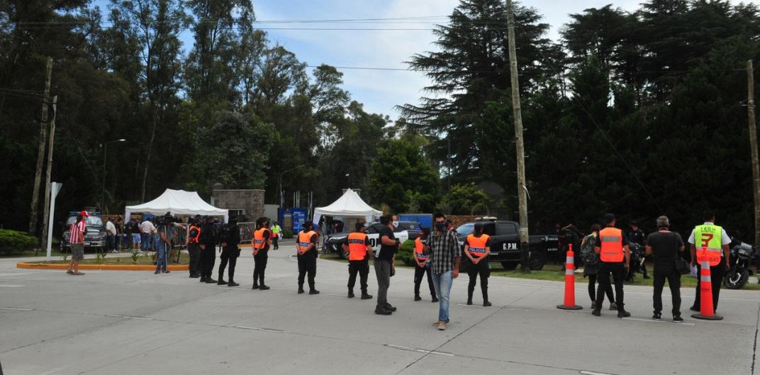 Comenzó el velatorio de Alejandro Sabella en el predio de la AFA