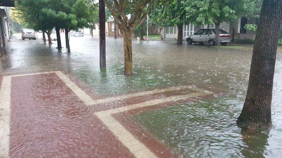 Dolores: un fuerte temporal azotó a la ciudad