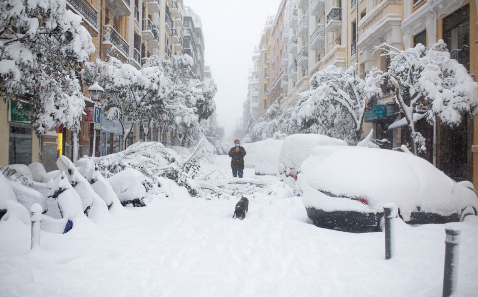 La tormenta de nieve en España deja al menos tres muertos