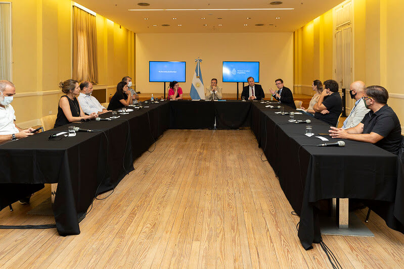 El Ministerio de Cultura se reunió con representantes de las PyMes Culturales