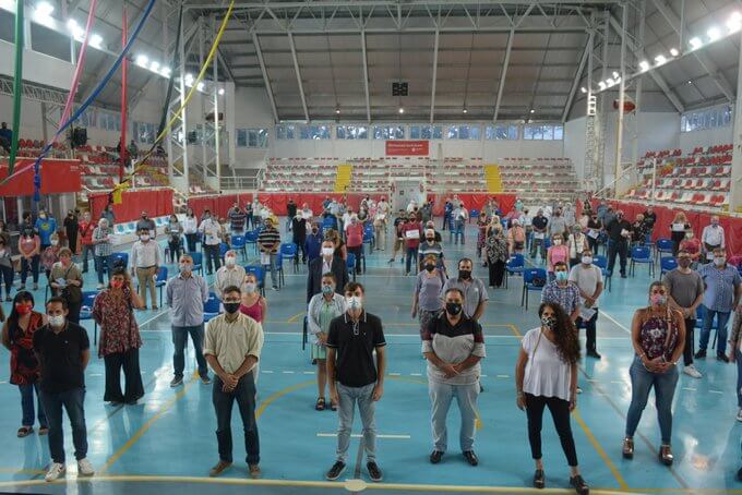 Ghi entregó bonos del Fondo de Fortalecimiento a instituciones de Morón