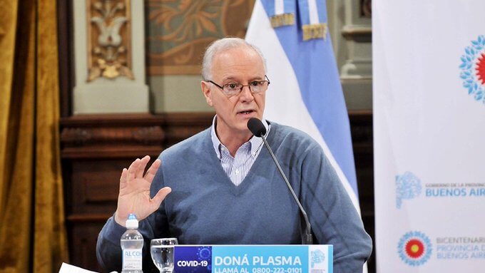 Daniel Gollán: "Estamos teniendo un descenso permanente de nuevos casos de coronavirus"