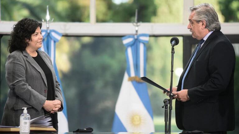 Carla Vizzotti asumió como nueva ministra de Salud