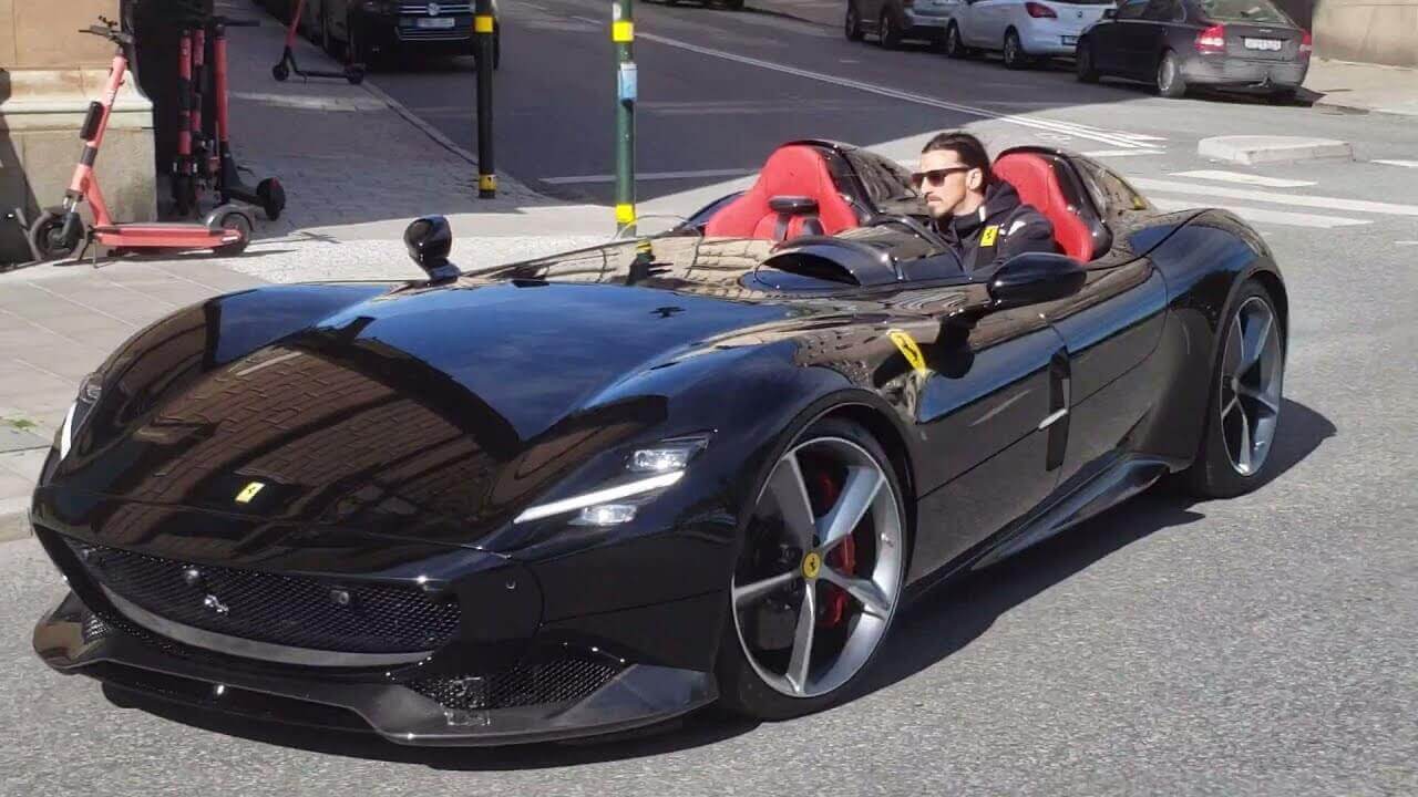 Zlatan Ibrahimovic llegó a los 500 goles y se regaló una Ferrari