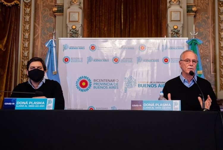 Bianco y Gollan brindarán detalles de la situación epidemiológica en la provincia de Buenos Aires