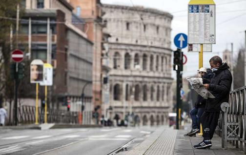 Por la pandemia, Italia perdió casi medio millón de puestos de trabajo en 2020