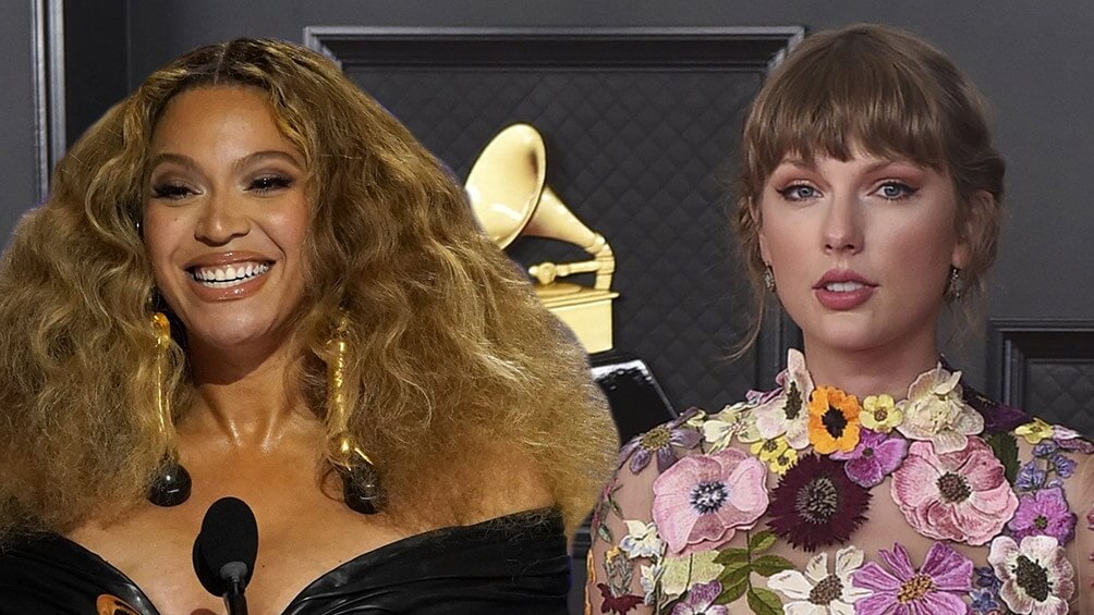 Beyoncé y Taylor Swift hacen historia en unos Grammys con 