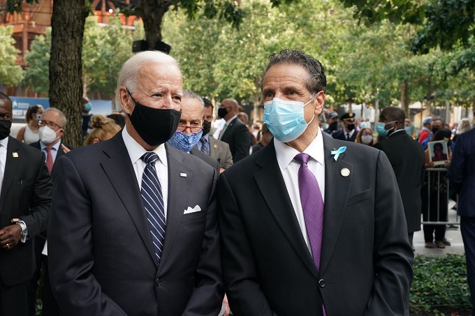 Biden ve "preocupante" las acusaciones contra el Gobernador Andrew Cuomo