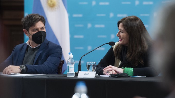 Kicillof y Díaz firmarán convenios del programa Comunidades sin Violencias