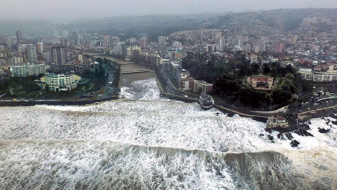 'Alerta Roja' y evacuación en Chile por la amenaza de tsunami tras el sismo en Nueva Zelanda
