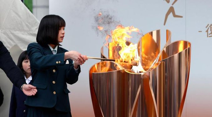 Se conoció que el relevo de la antorcha olímpica de los Juegos de Tokio 2020 se realizará sin público