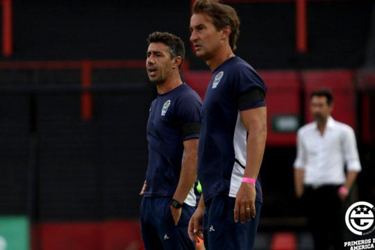 "Dejamos en claro que nunca bajamos los brazos", dijo uno de los DT de Gimnasia, Leandro Martini