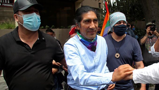 Yaku Pérez acudió  al Tribunal Contencioso Electoral tras el recuento de votos