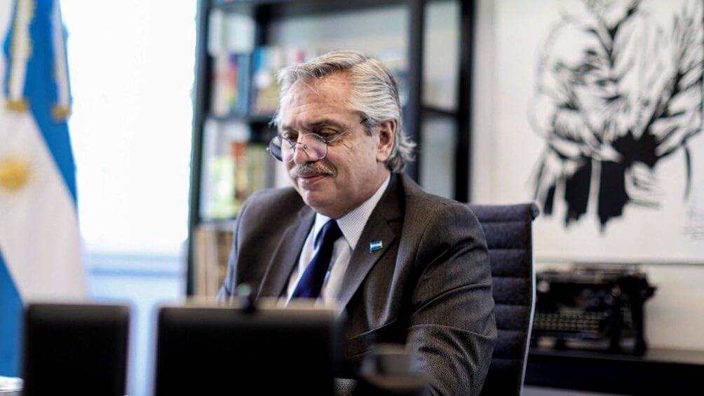 El Presidente brindó una clase para alumnos del Colegio Nacional de la Universidad de La Plata