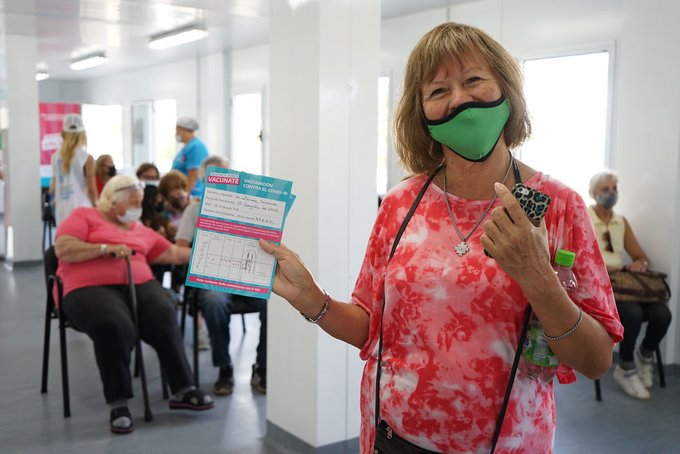 La provincia otorgó 90.000 nuevos turnos para vacunación contra Covid-19