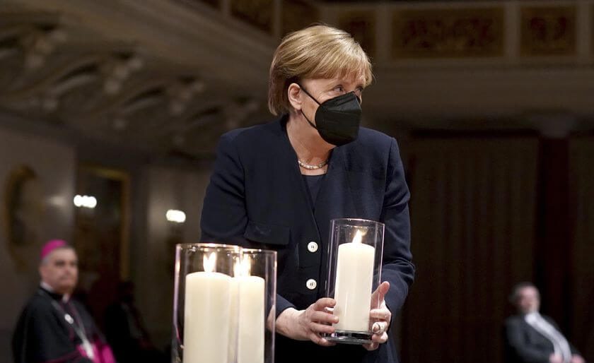 Alemania homenajeó a sus casi 80.000 muertos por coronavirus