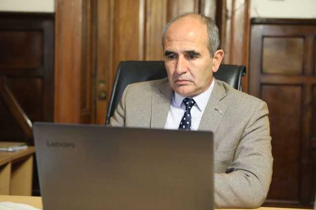Martín López Armengol presentó su candidatura a la presidencia de la UNLP