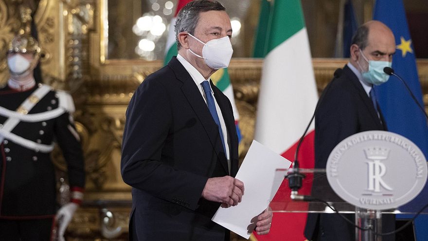 El oficialismo italiano se resiste a que el premier Draghi se postule para ser Presidente