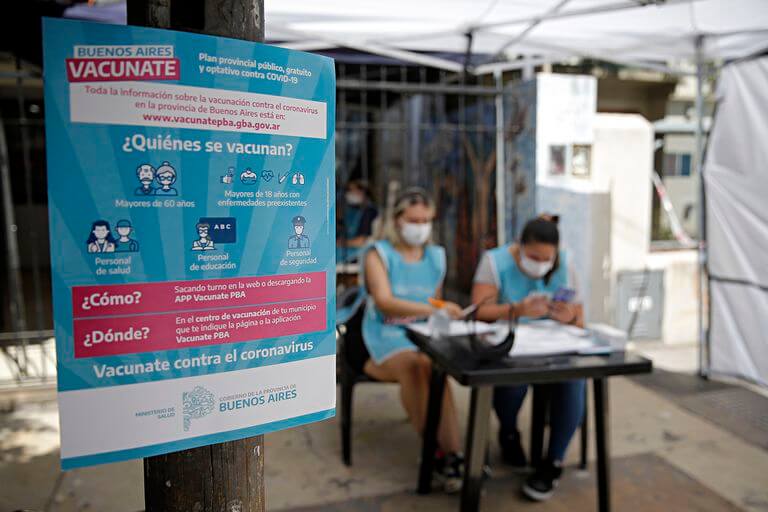 La provincia de Buenos Aires anunció 225 mil nuevos turnos de primera dosis