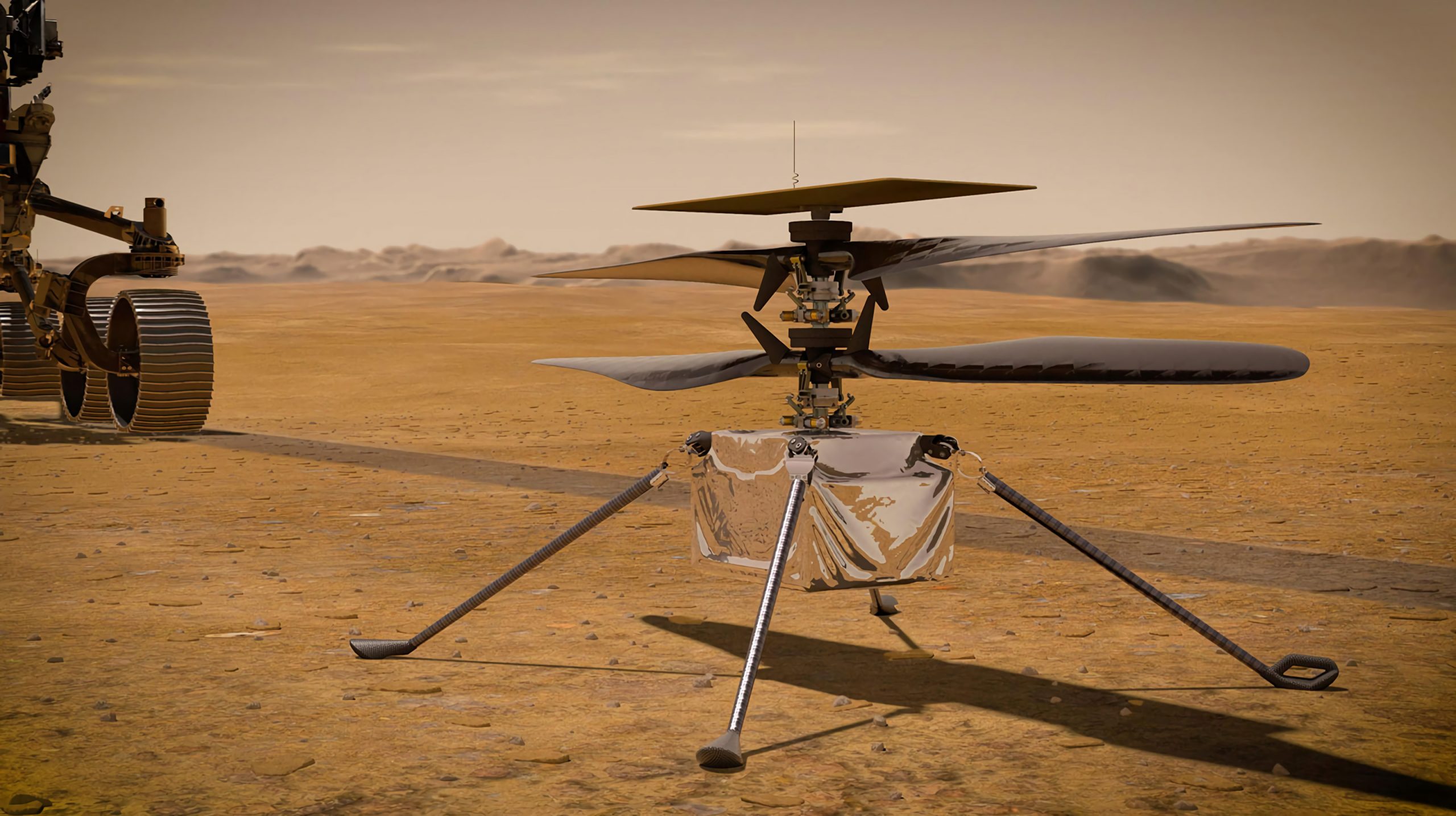 El helicóptero Ingenuity de la NASA extenderá un mes su misión en Marte