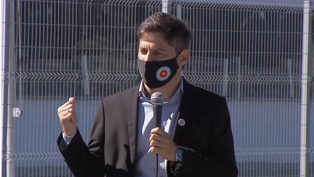 Kicillof afirmó que hay sectores que emiten mensajes "para enloquecer a la gente"