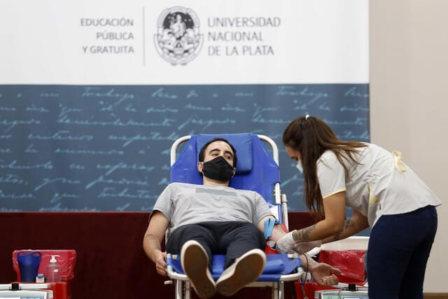 La UNLP realizará una jornada de donación de sangre