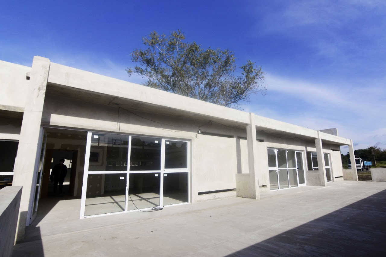 Continúan las obras del primer jardín sustentable de la región