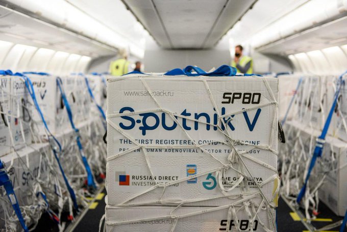 Llega esta noche un nuevo vuelo de Aerolíneas Argentinas con 800 mil dosis de vacunas Sputnik V