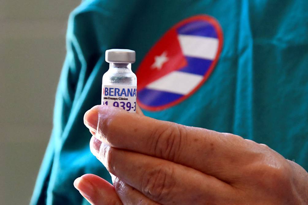 La vacuna cubana Soberana 02 alcanzó una eficacia del 62% en dos de sus tres dosis