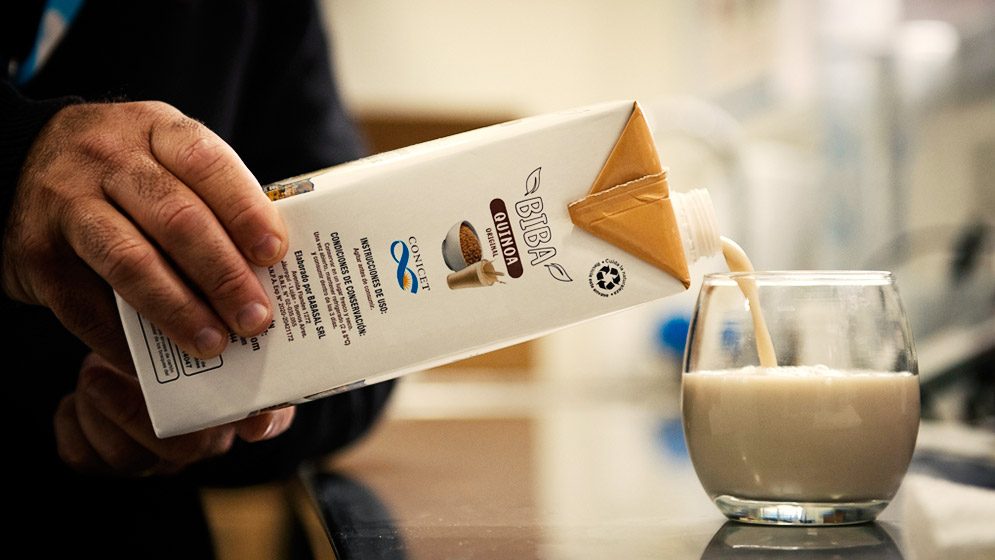 Se presentó el primer alimento bebible a base de quinoa desarrollado en el país