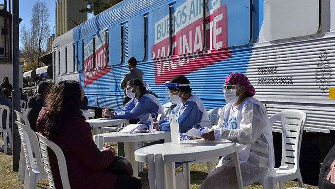 El Tren Sanitario bonaerense atendió a 1.500 personas y detectó 168 casos de coronavirus