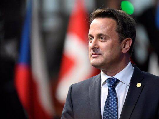 Tras participar de la cumbre de la UE, el premier de Luxemburgo dio positivo en coronavirus