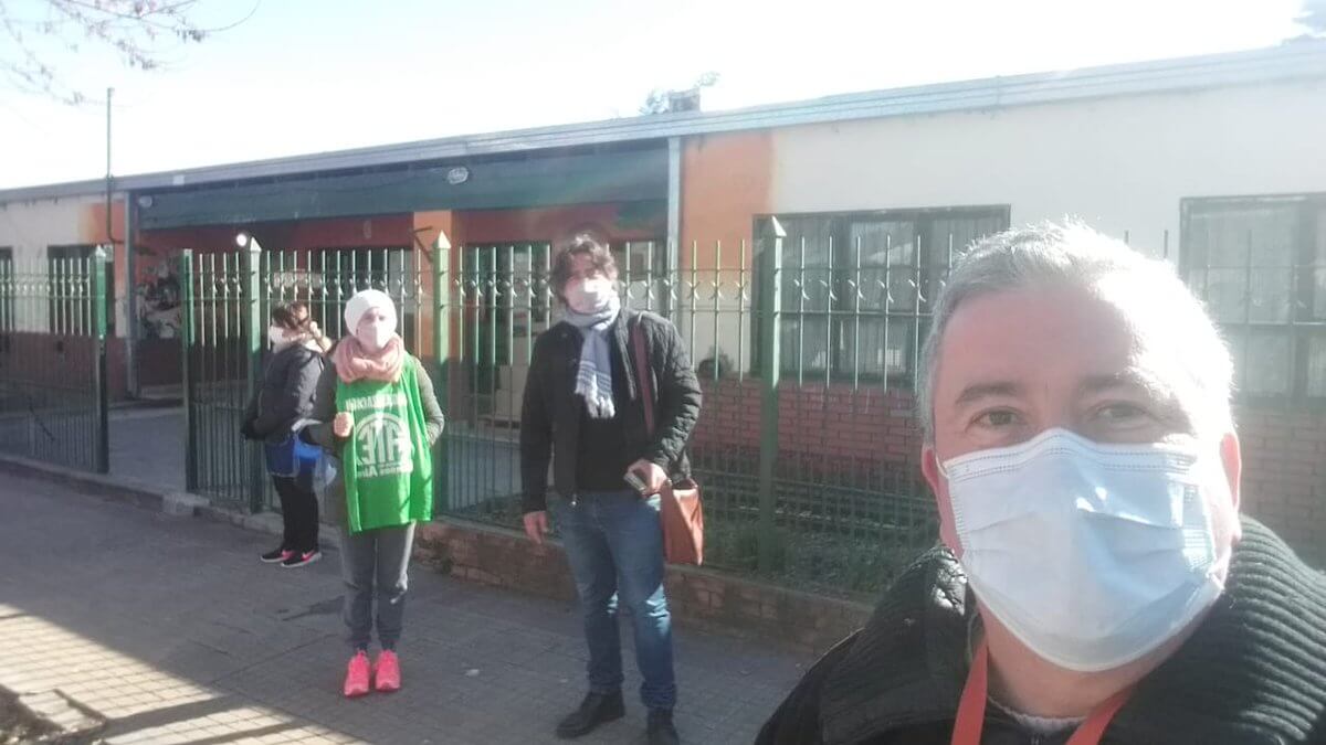 Cesar Rodríguez, Secretario de UDOCBA: "La Plata está incendiada"