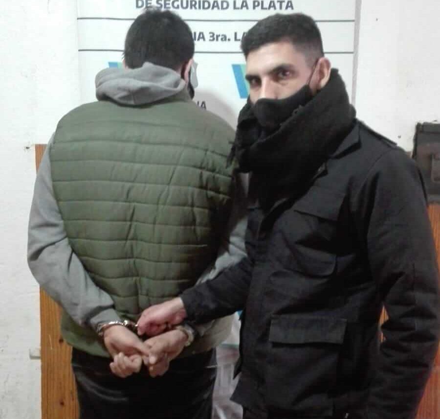 Lo detienen por dañar y amenazar a vecinos en Los Hornos