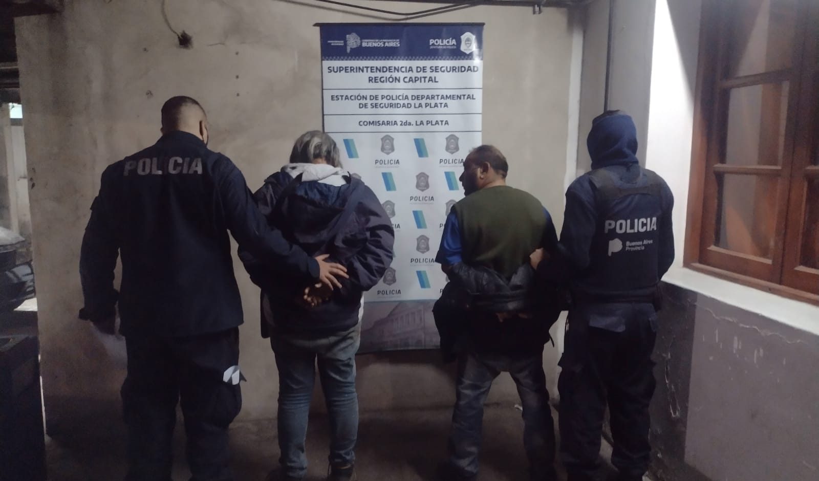 Dos personas fueron detenidas por realizar disturbios en una clínica