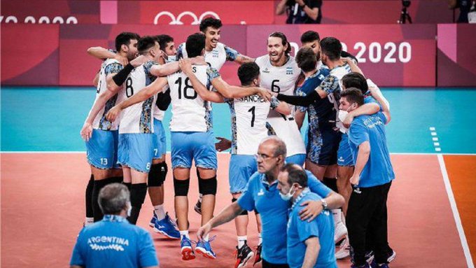 Argentina ya enfrenta a Francia en vóley por un lugar en la final