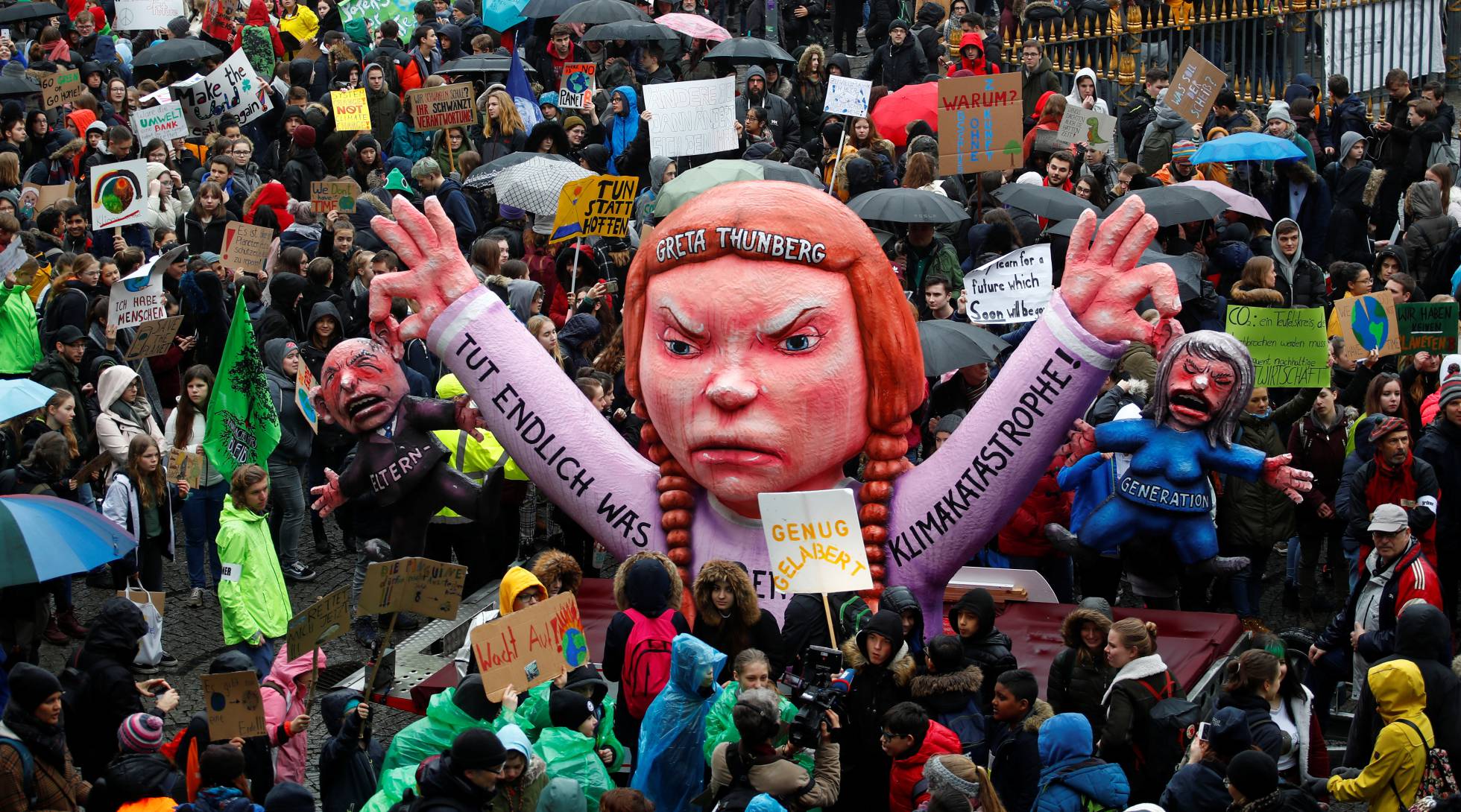 Italia: masiva marcha contra el cambio climático