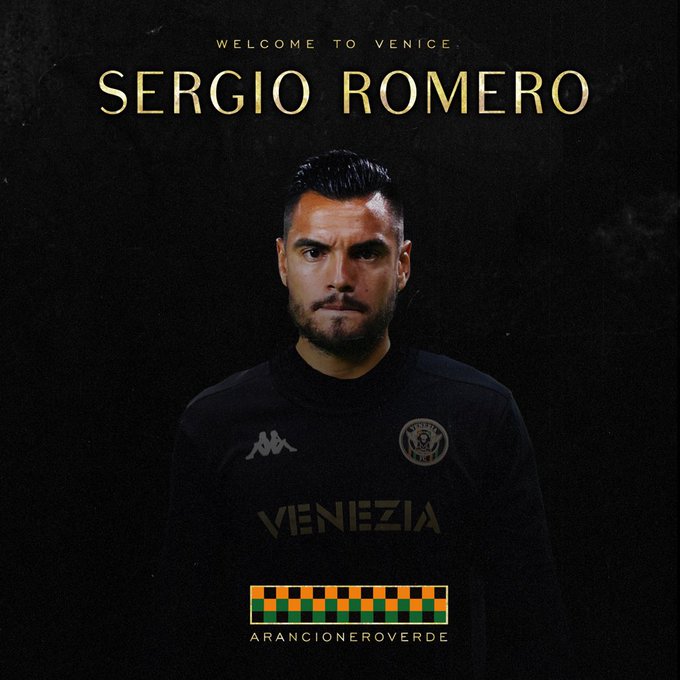 Sergio Romero es el  nuevo refuerzo del club Venezia
