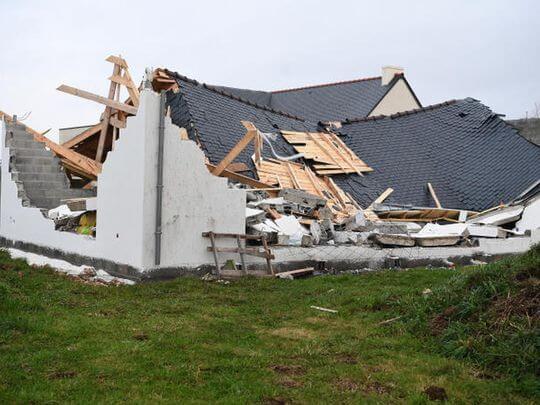 La tormenta Aurora deja 250.000 hogares sin electricidad en Francia