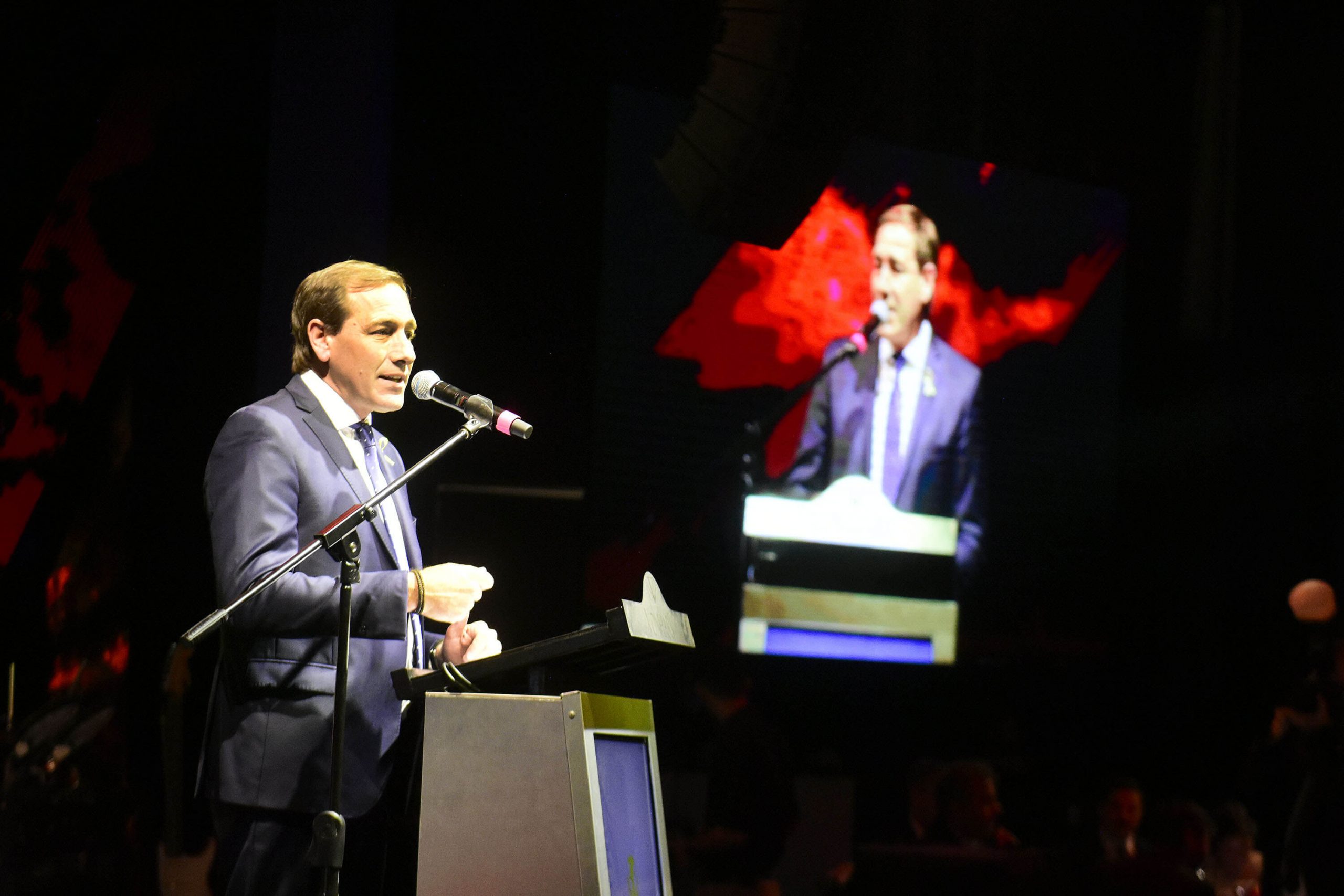 Garro participó de la Gala de la Fundación Ludovica