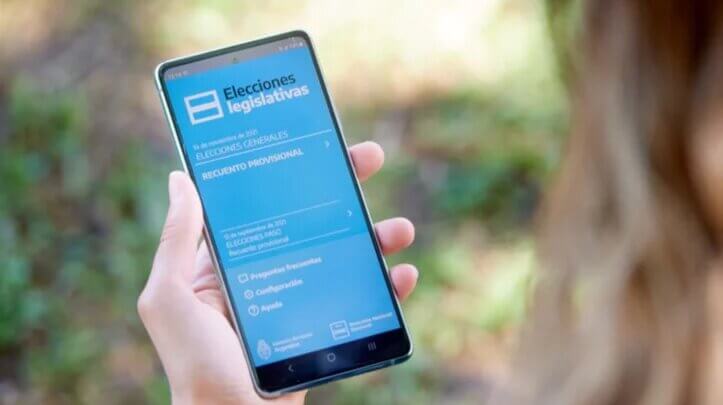 Volverá a funcionar la App 'Elecciones Argentina 2021' para conocer los resultados