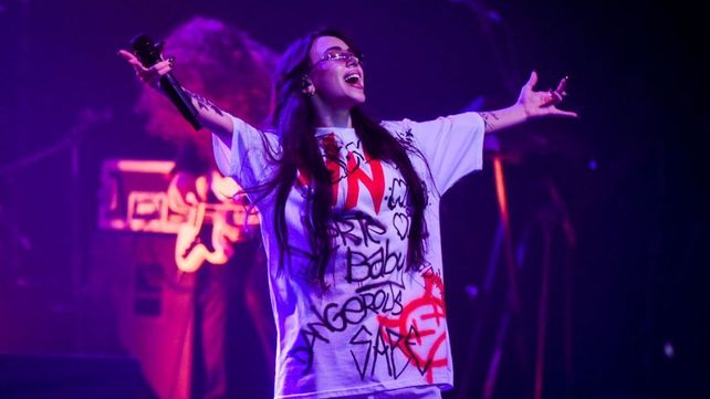 Nicki Nicole brilló en una noche emotiva en Rosario