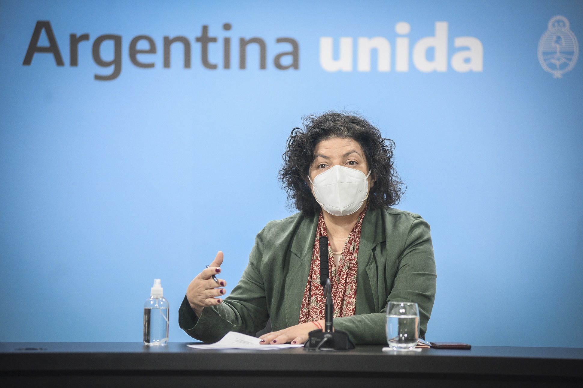 Vizzotti anunció el "pase sanitario" para eventos masivos y en espacios cerrados