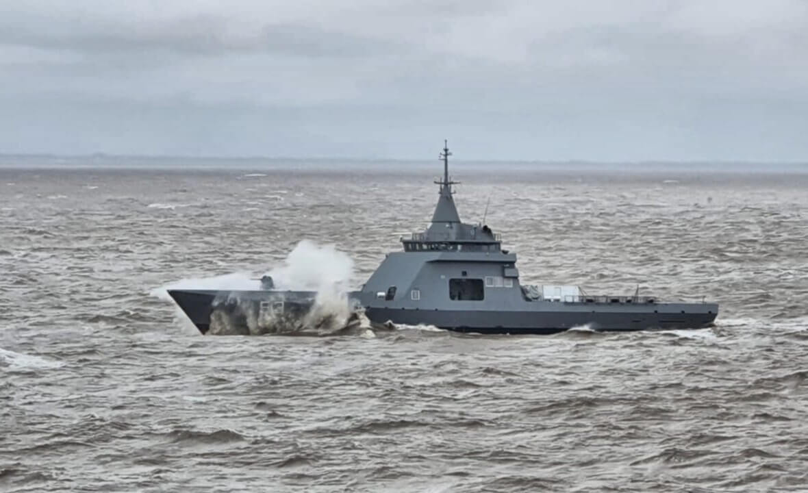 Llega al país un patrullero oceánico construido en Francia que vigilará el mar argentino